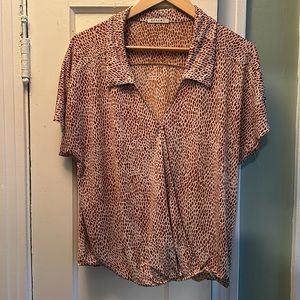 Patterned Blouse. Large.